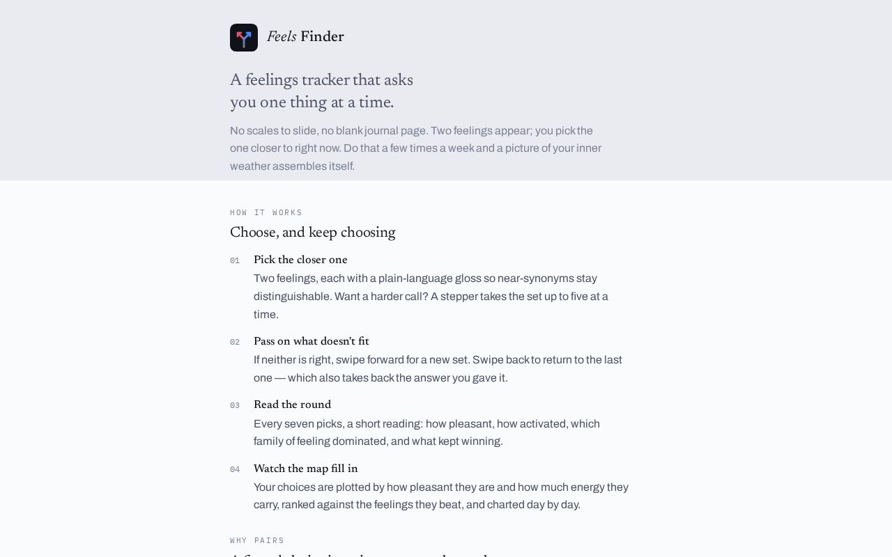 Preview of Feels Finder