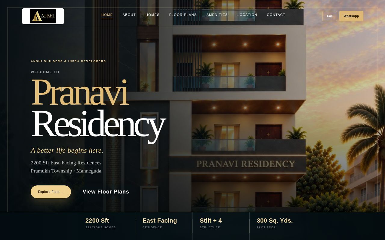 Preview of Anshi Builders Infra Developers