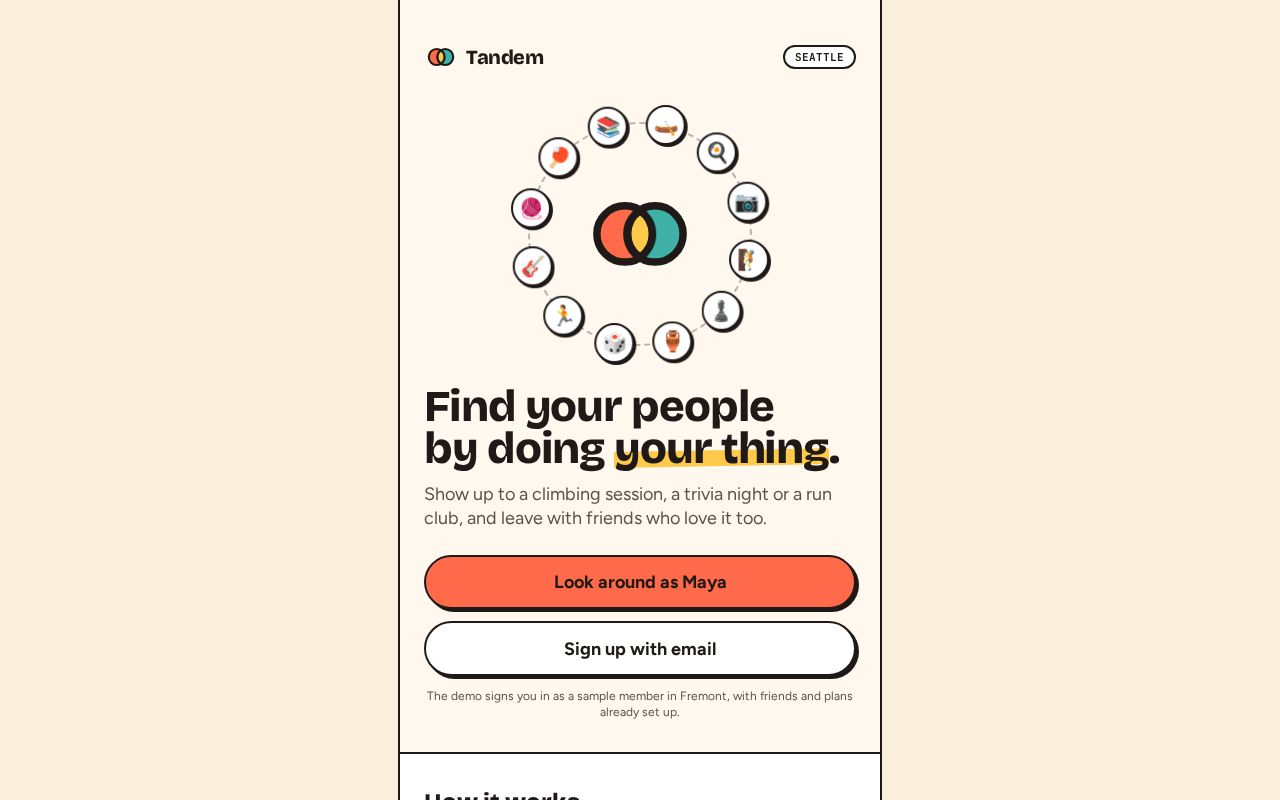 Preview of Tandem