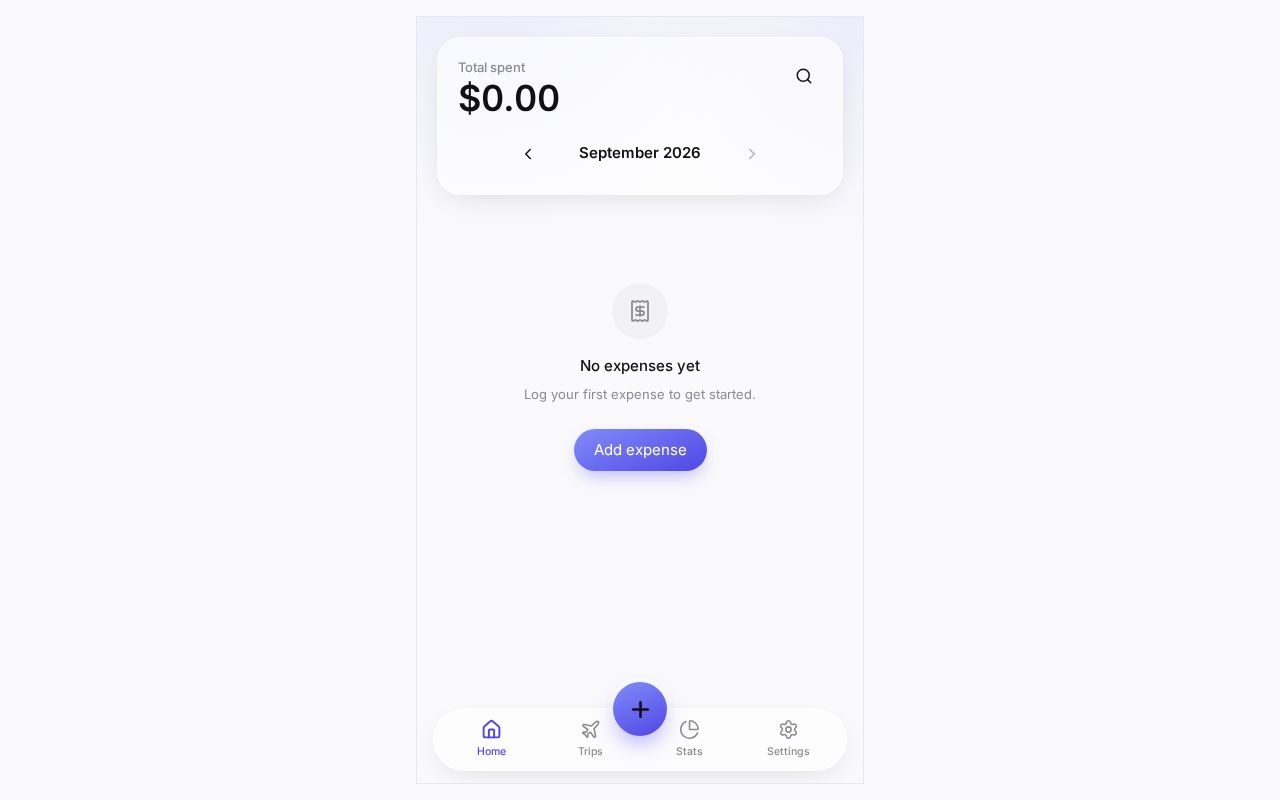 Preview of Expense App