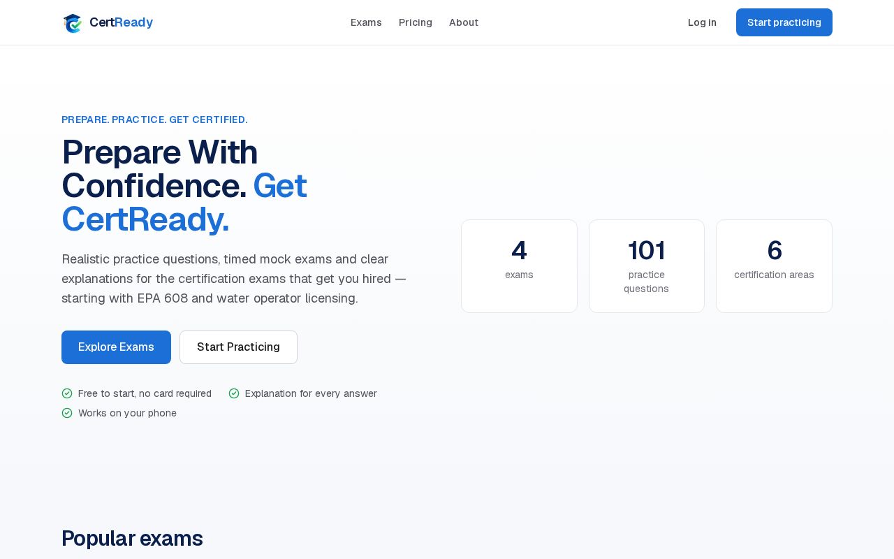 Preview of CertReady