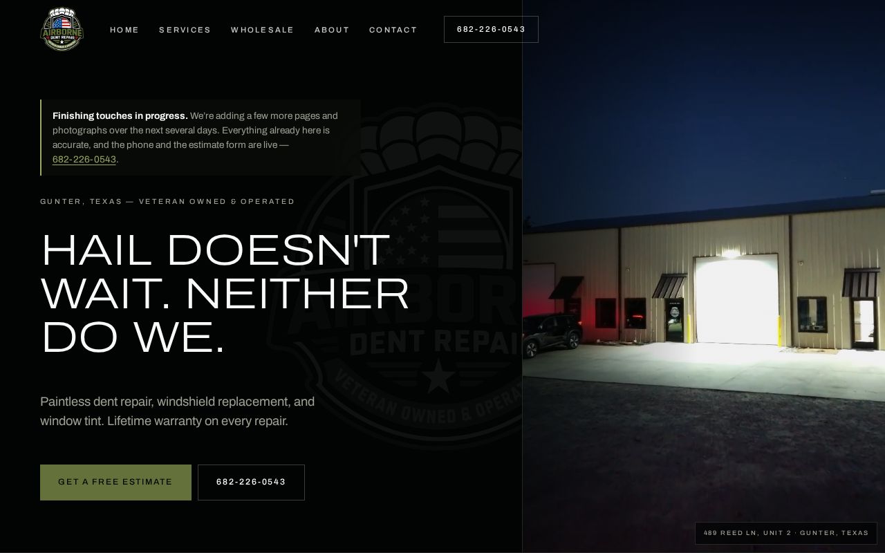 Preview of Airborne Dent Repair
