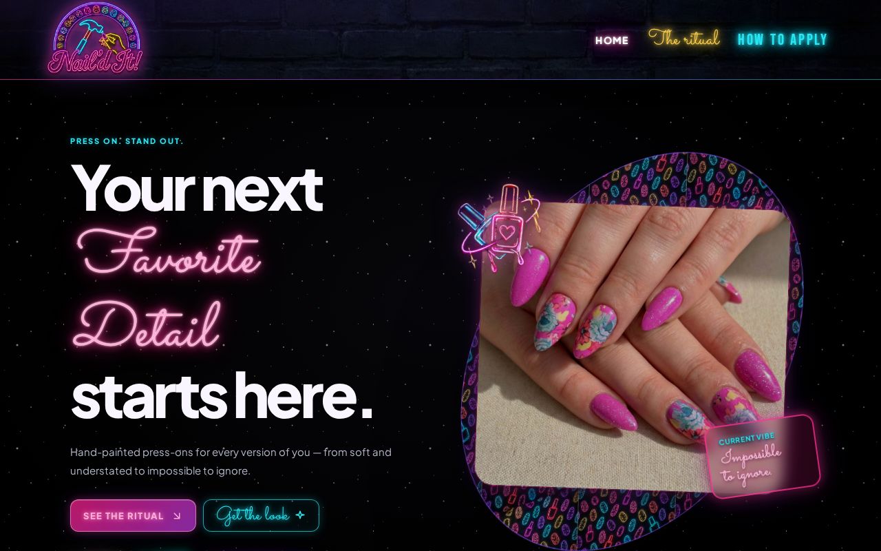 Preview of Naild It