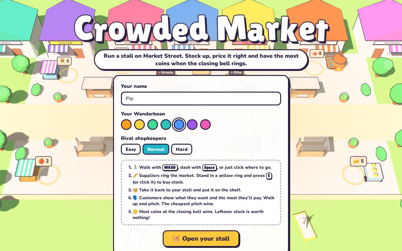 Preview of CrowdedMarket