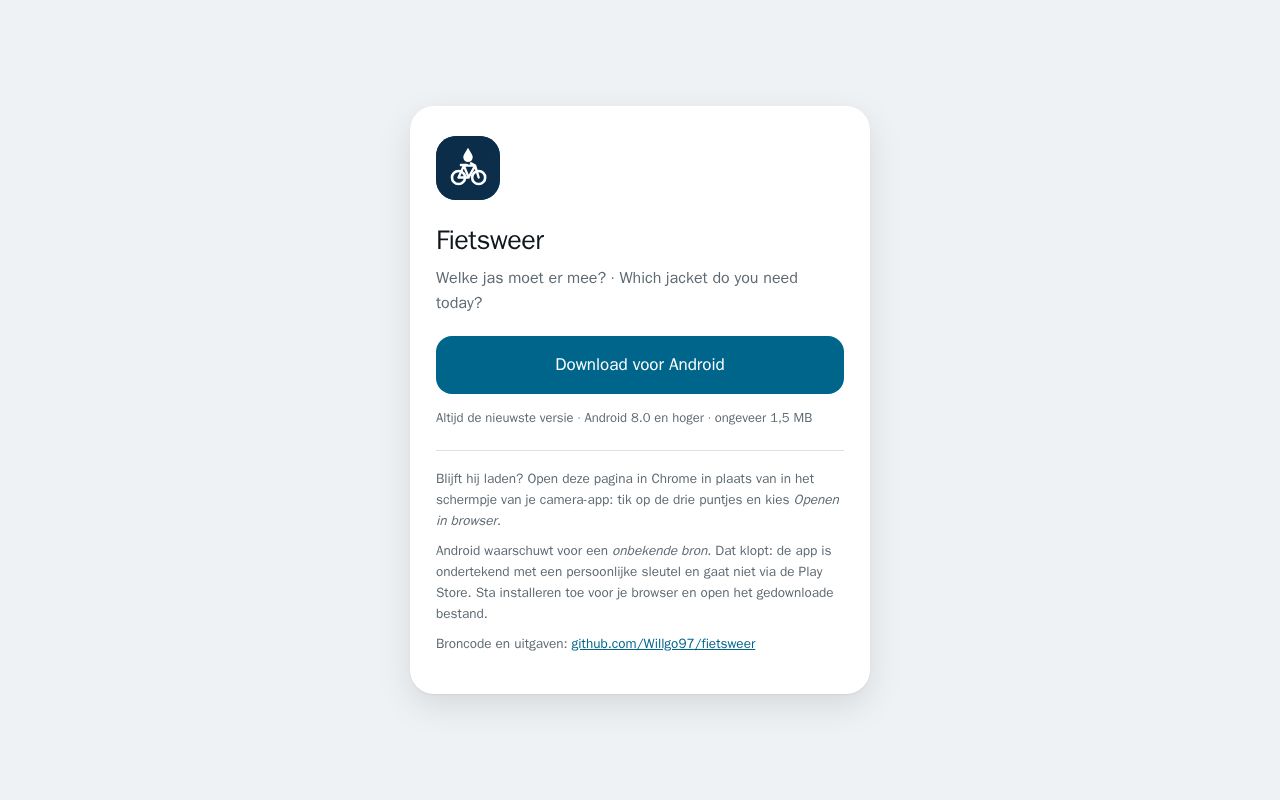 Preview of Fietsweer