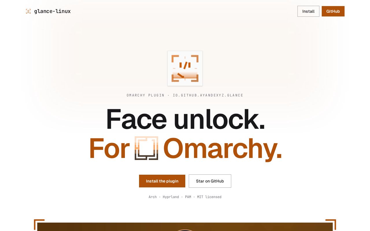 Preview of Glance Linux