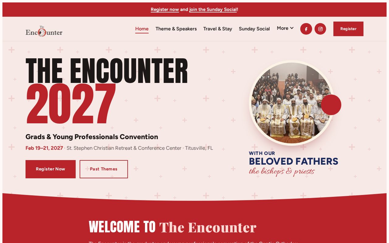 Preview of The Encounter Website