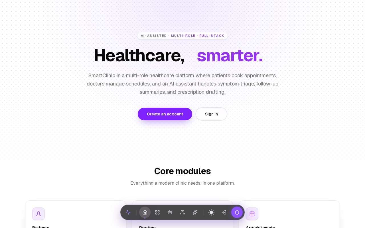 Preview of Smartclinic Edtech