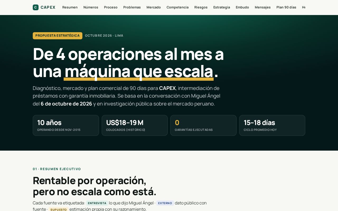 Preview of Capex Estrategia Comercial