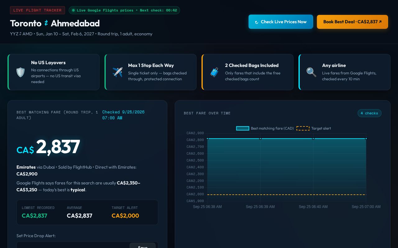 Preview of Flight Tracker