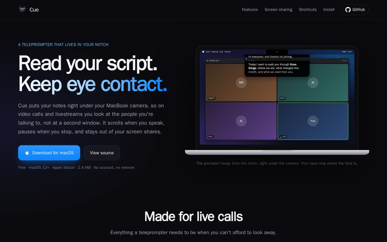 Preview of Cue