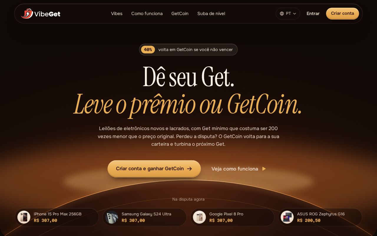 Preview of VIBEGET REDESIGN