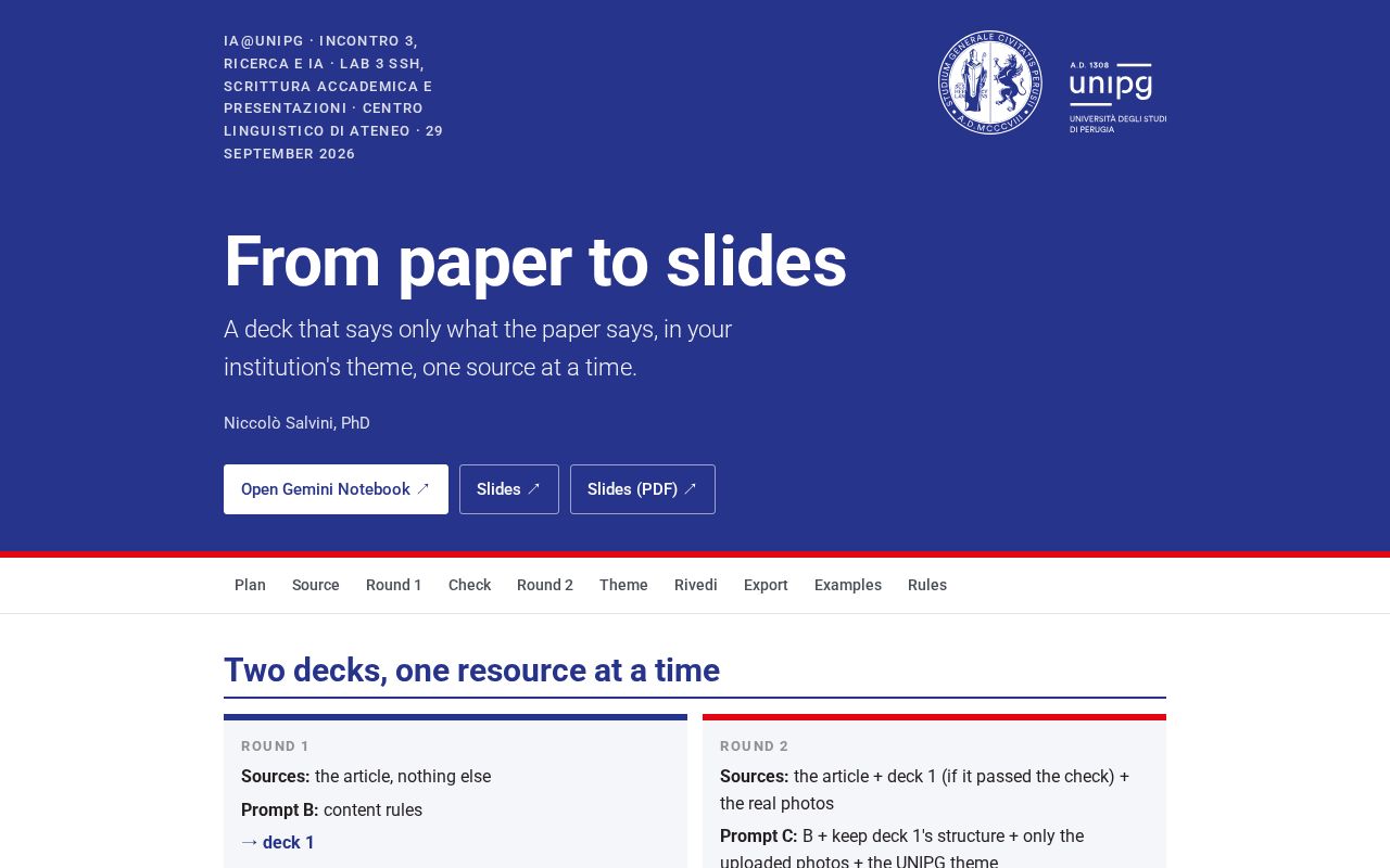 Preview of Unipg Ai Workshop