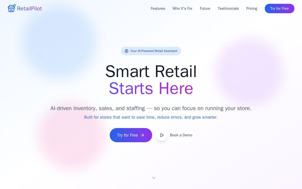 Preview of RetailPilot