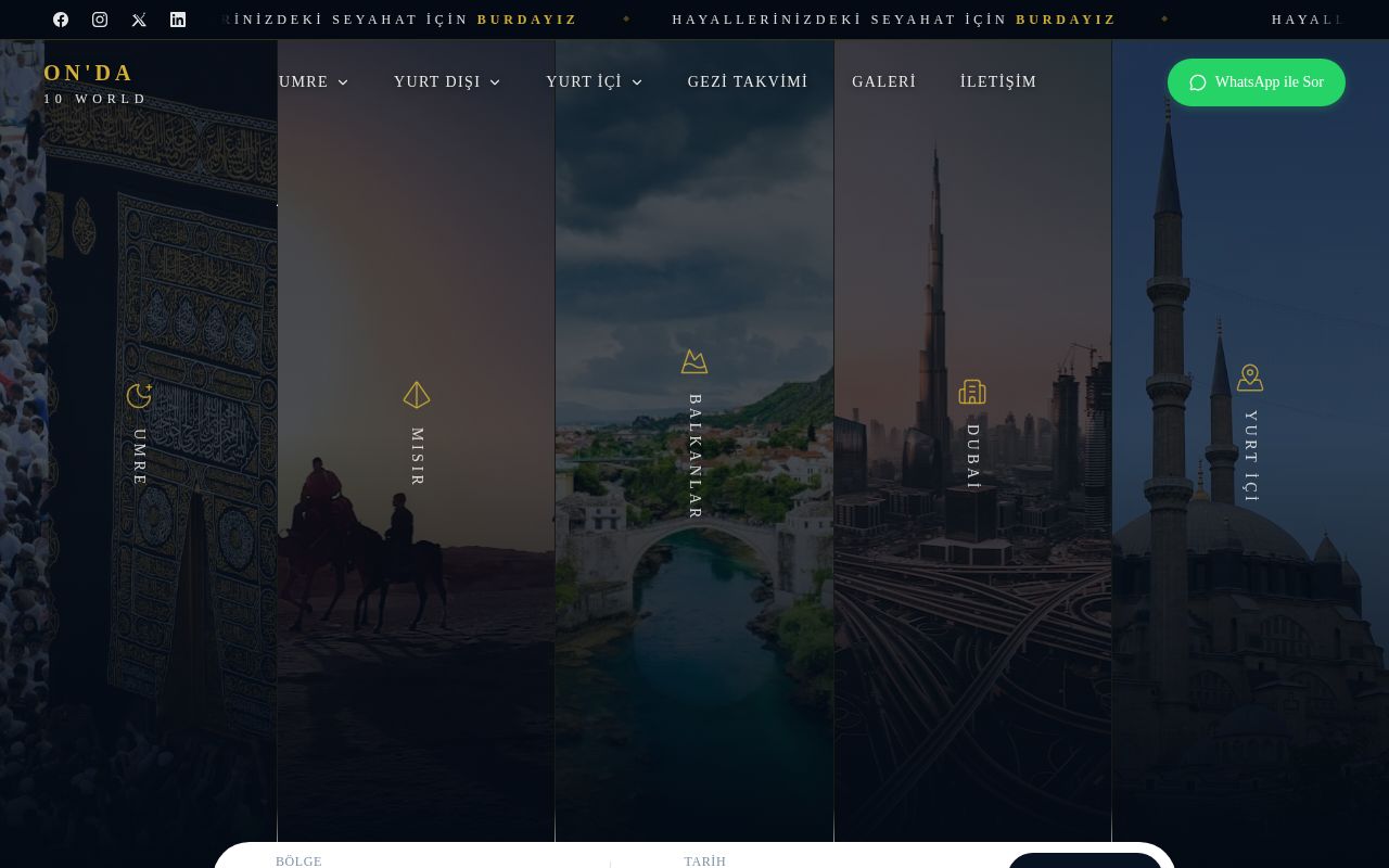 Preview of Tour Agency