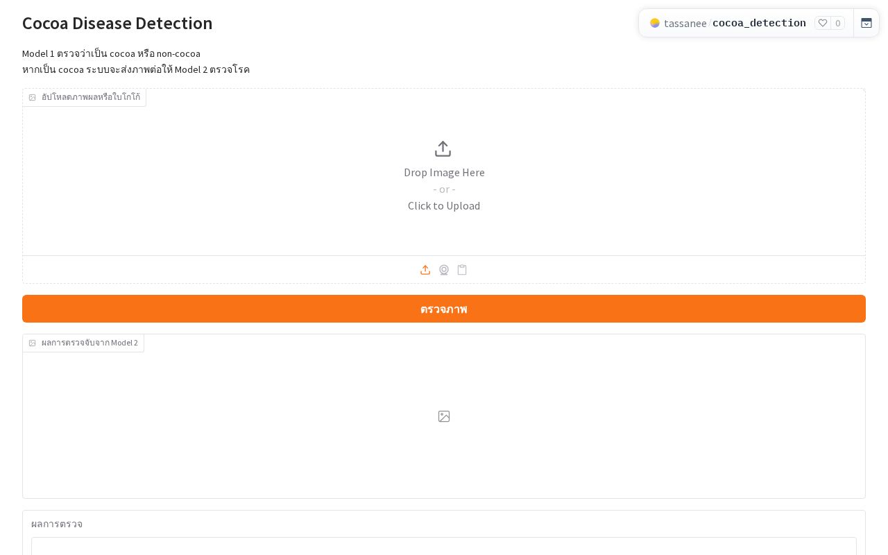 Preview of Cocoa Detection