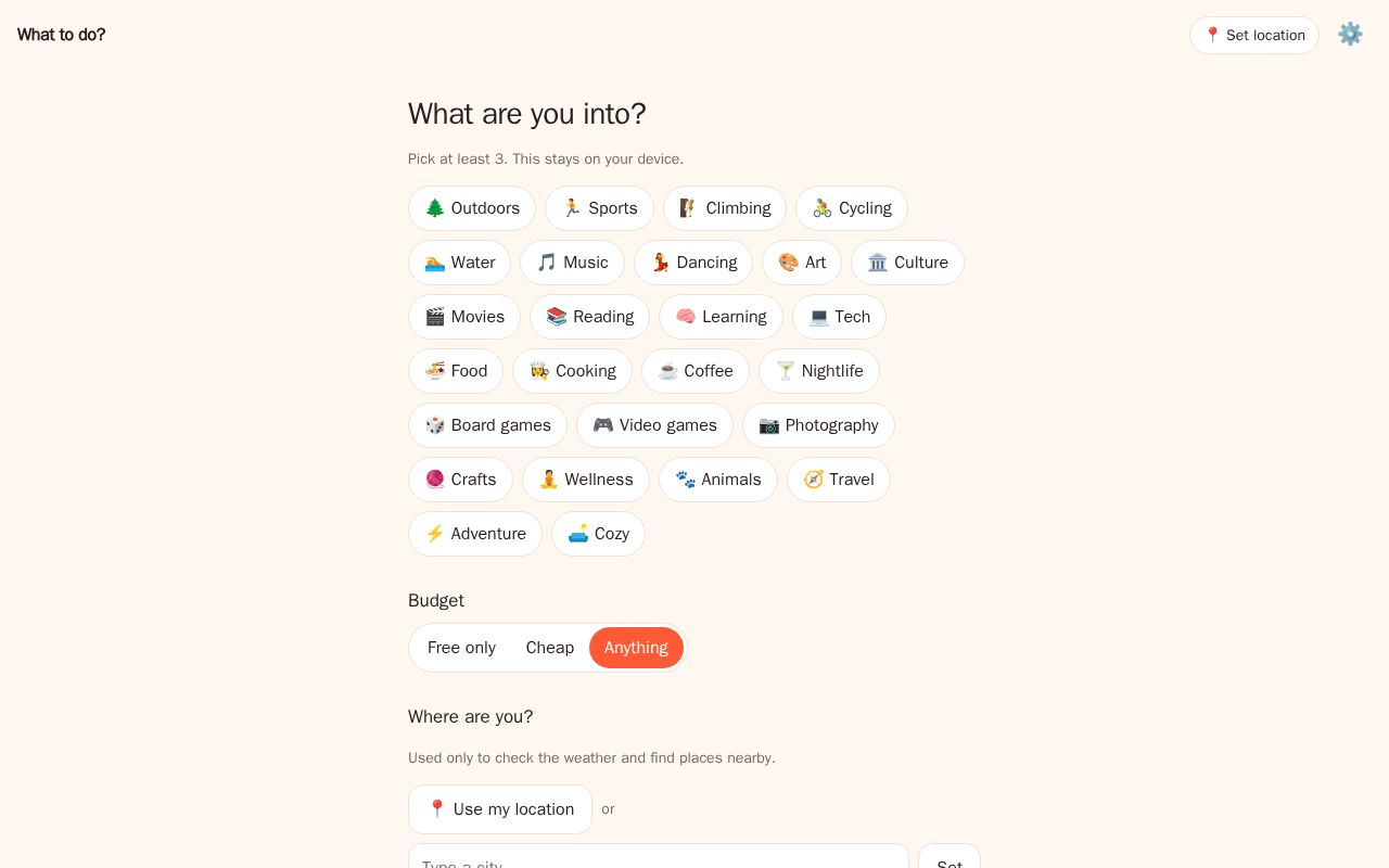 Preview of What to do?