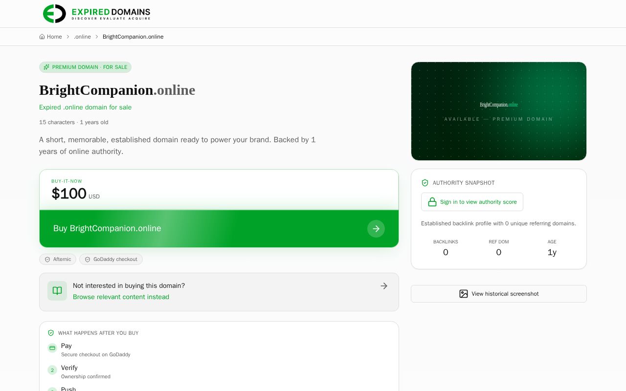 Preview of BrightCompanion - Elderly Care