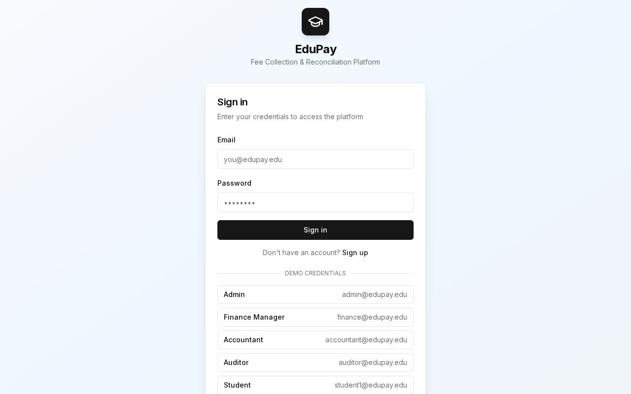 Preview of EduPay