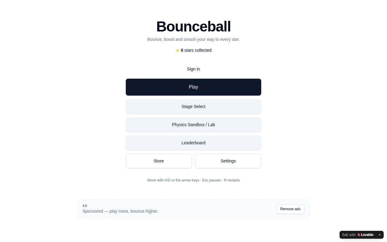 Preview of Bounceball