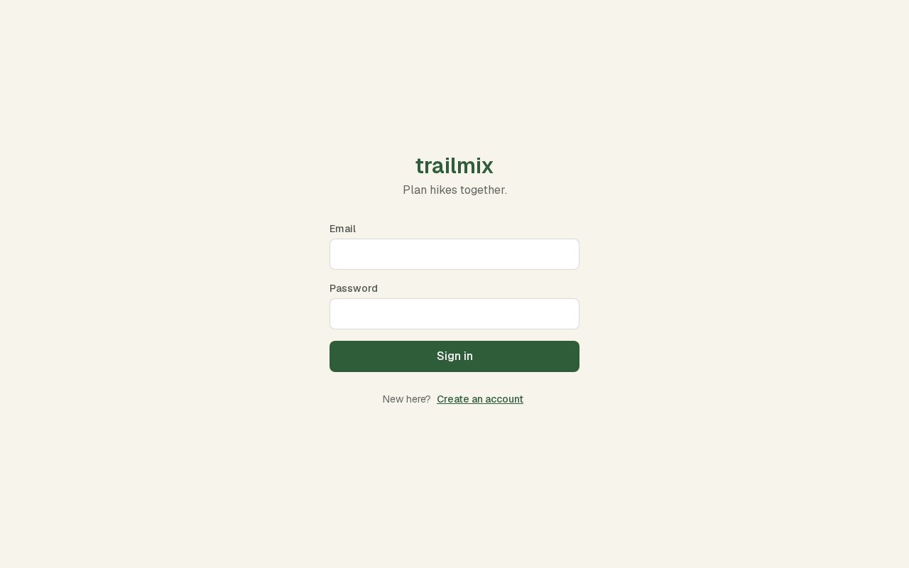 Preview of Trailmix
