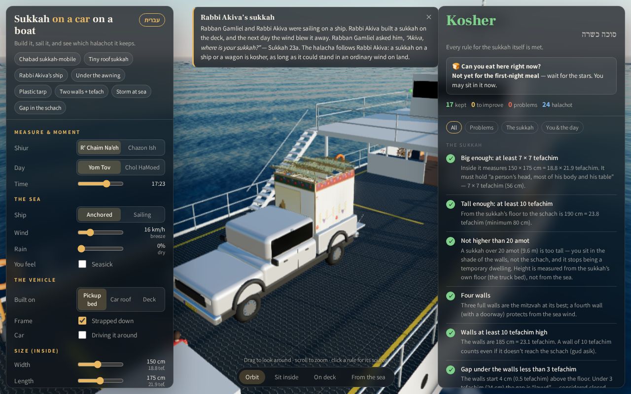 Preview of Sukkah At Sea