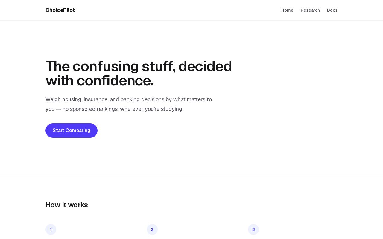 Preview of Choicepilot