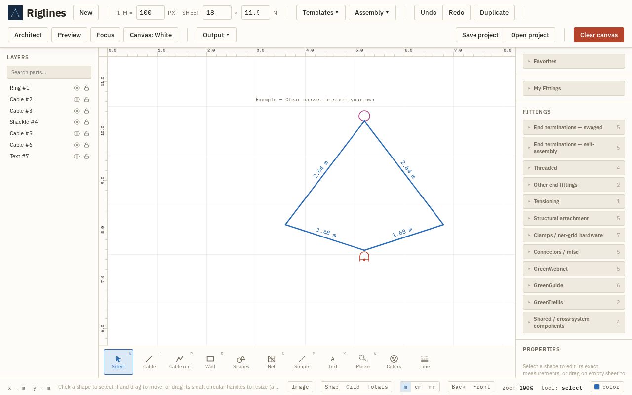 Preview of Riglines App