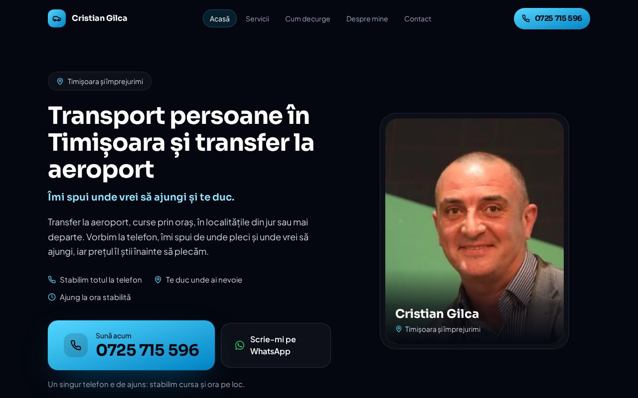 Preview of Transport Cristian Gilca