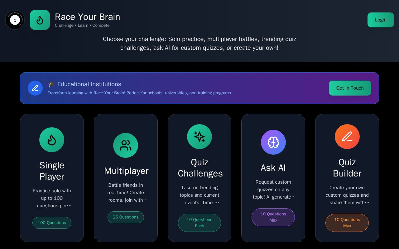 Preview of Race Your Brain