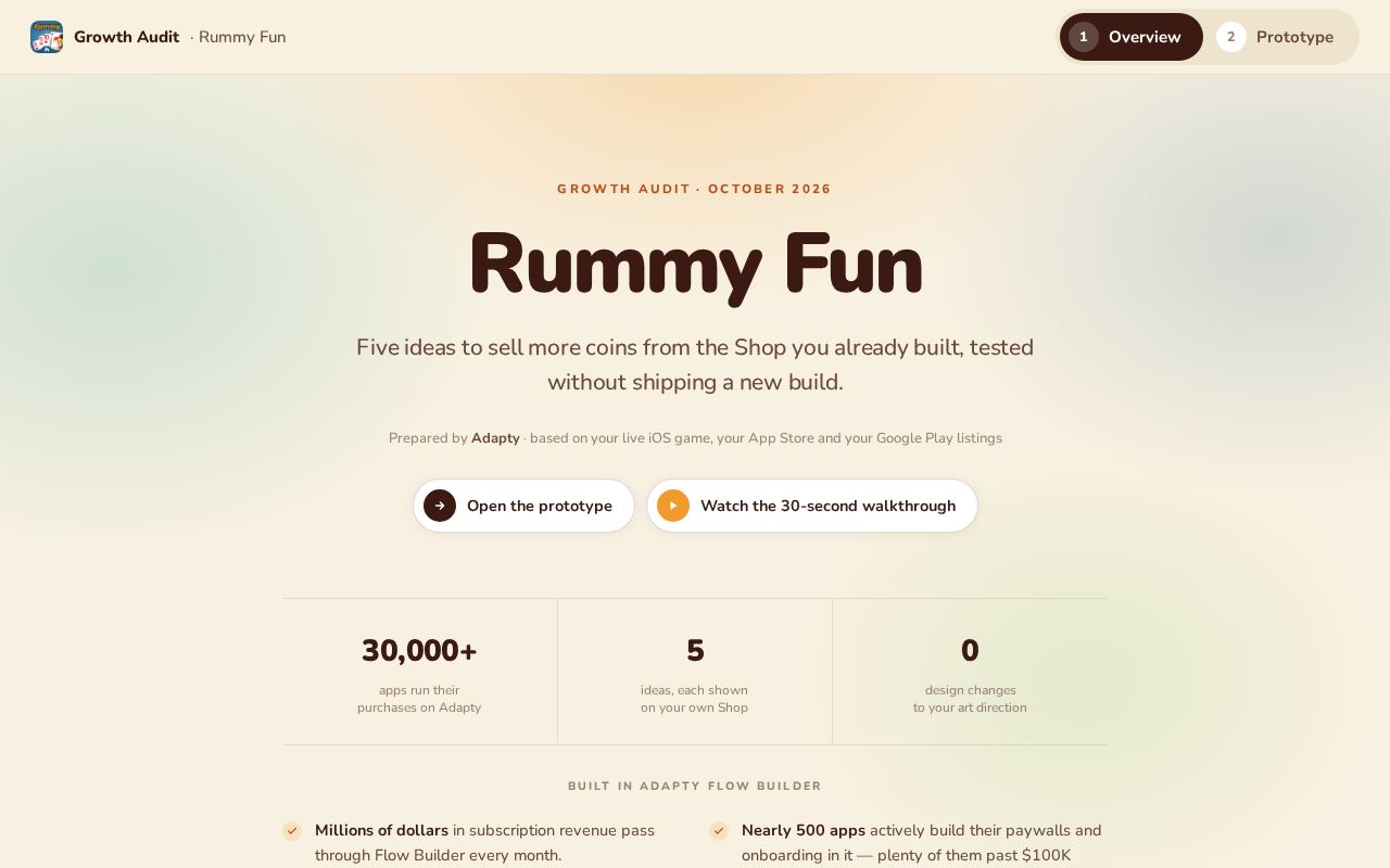 Preview of Rummyfun Paywall Rebuild