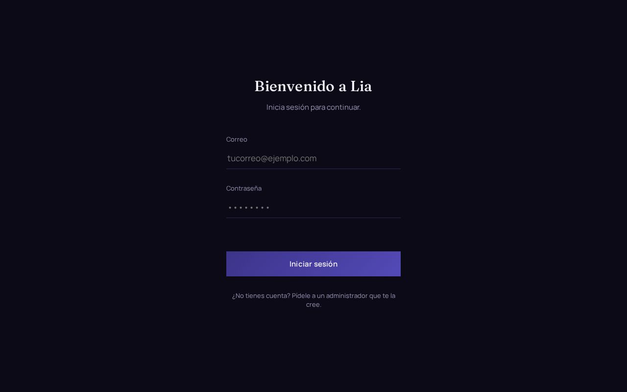 Preview of Lia App