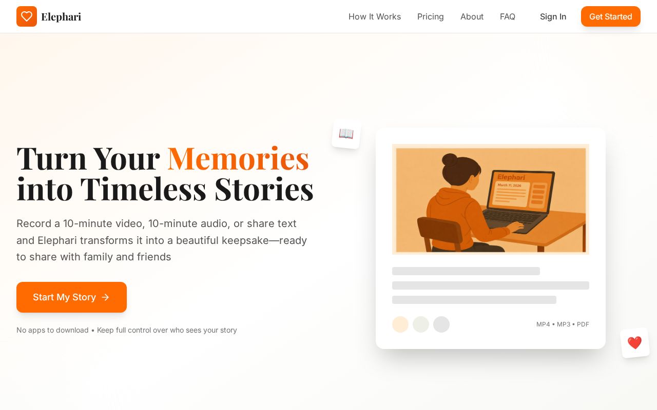 Preview of Memoirly