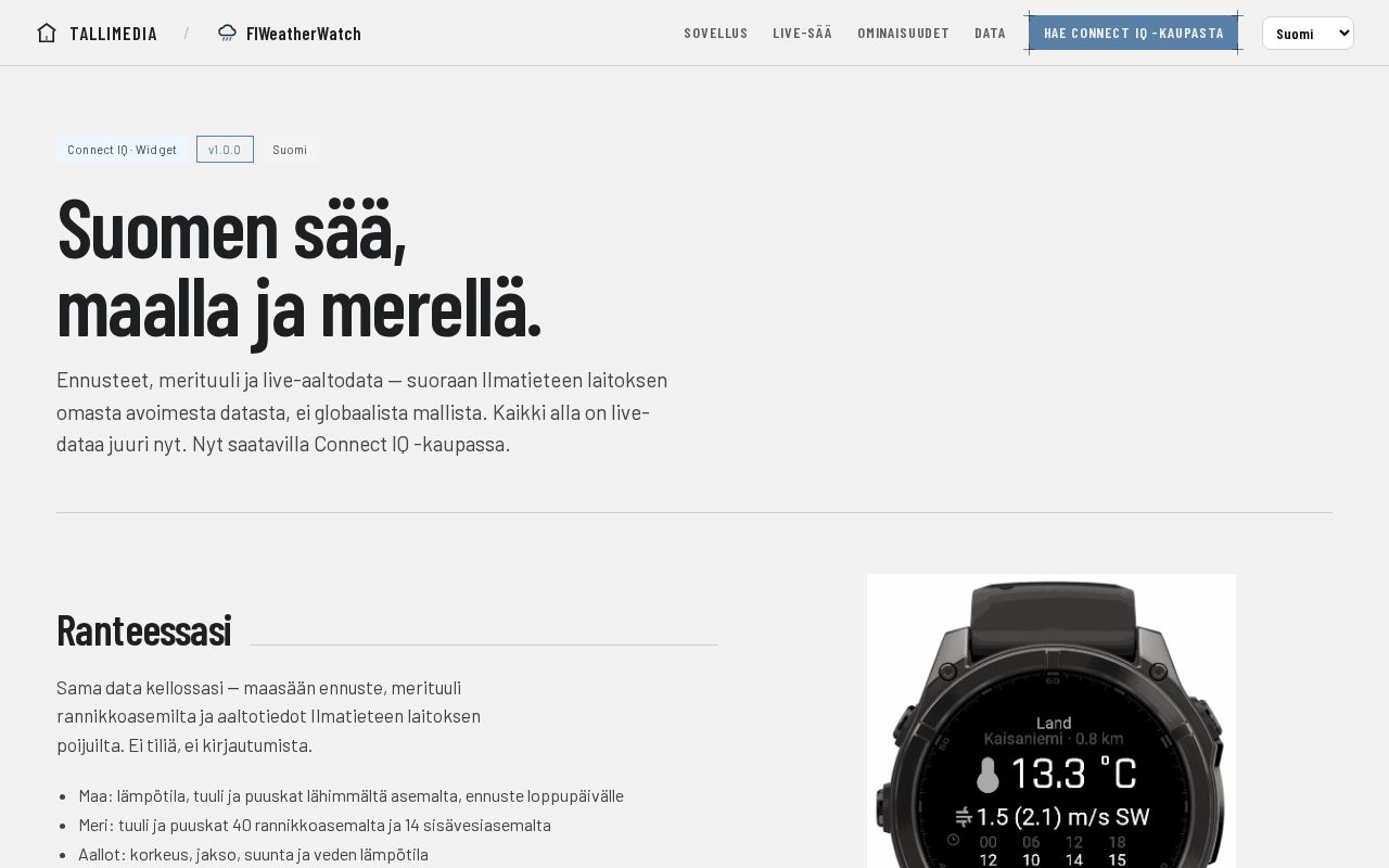 Preview of WeatherWatch