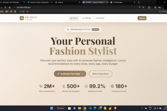 Preview of PICMYFIT-PERSONALISED AI STYLIST