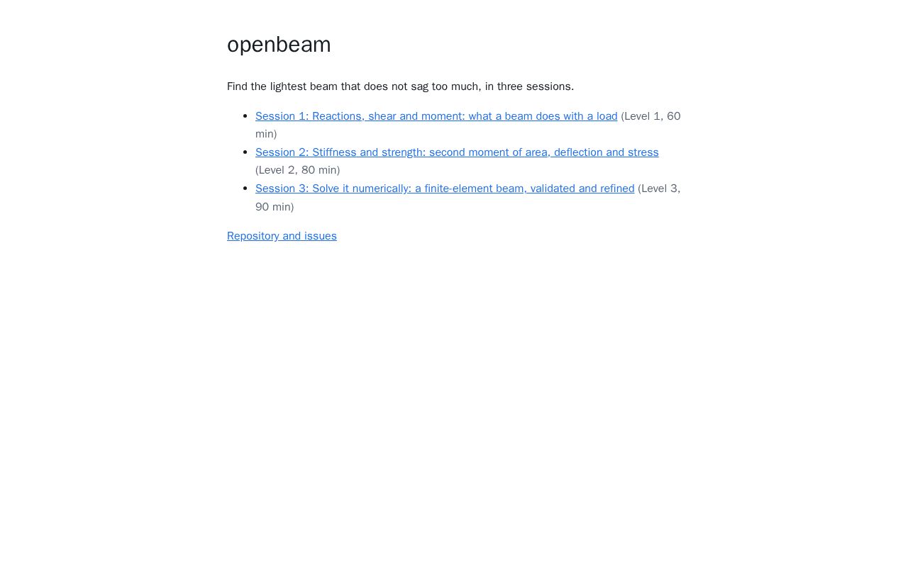 Preview of Openbeam