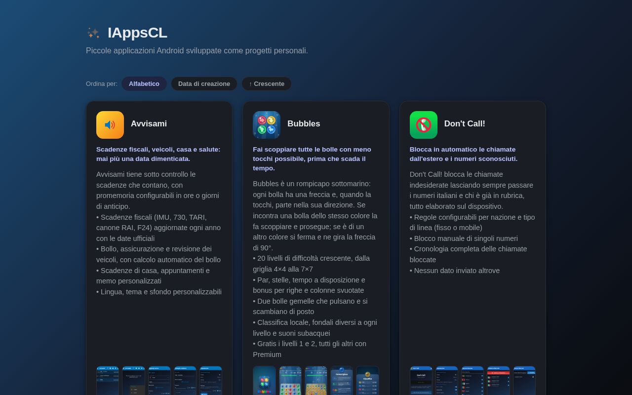 Preview of Iappscl Catalog