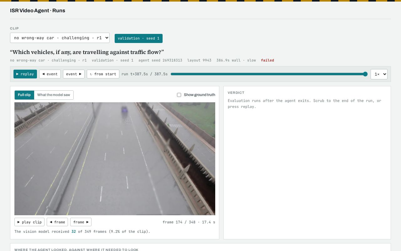 Preview of Isr Video Agent
