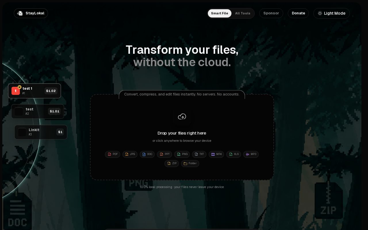 Preview of Staylokalapp