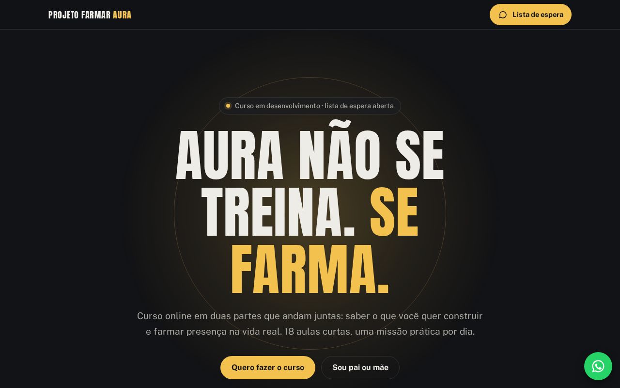Preview of Projeto Farmar Aura