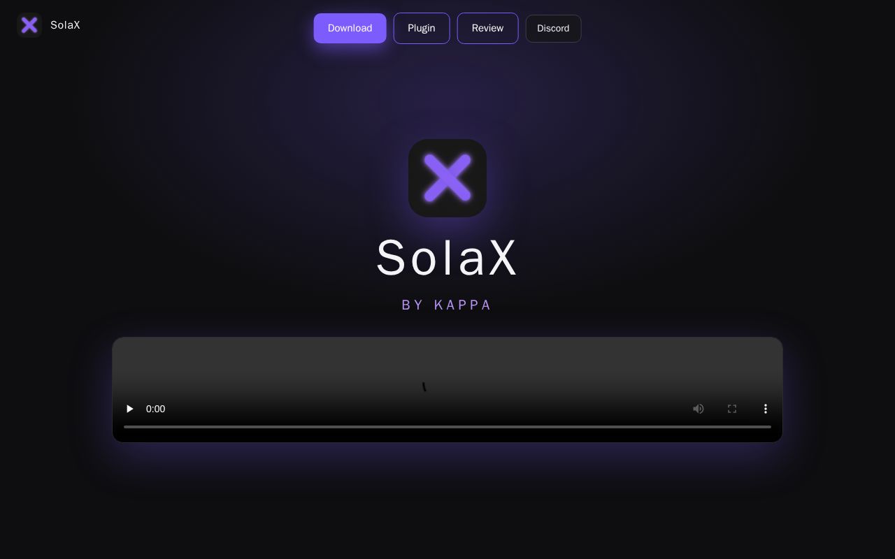 Preview of SolaX — launcher locale per Roblox