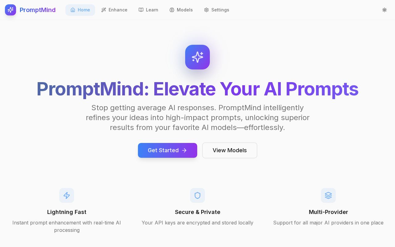 Preview of Prompt Mind