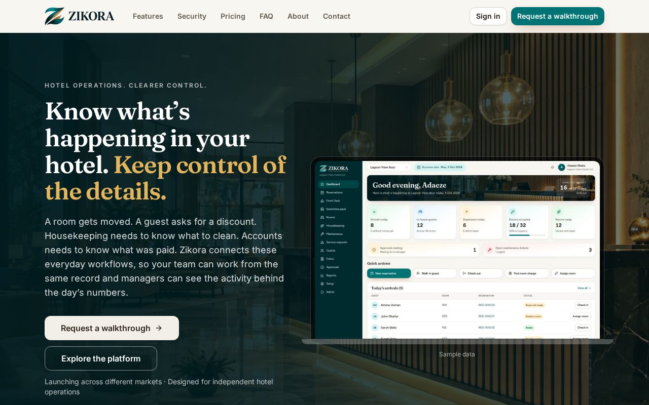 Preview of Hotel Management System 29015d49