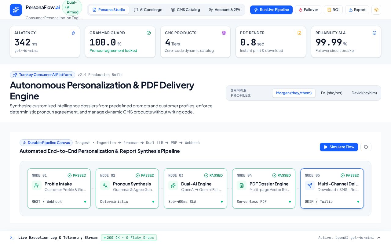 Preview of Personaflow Ai