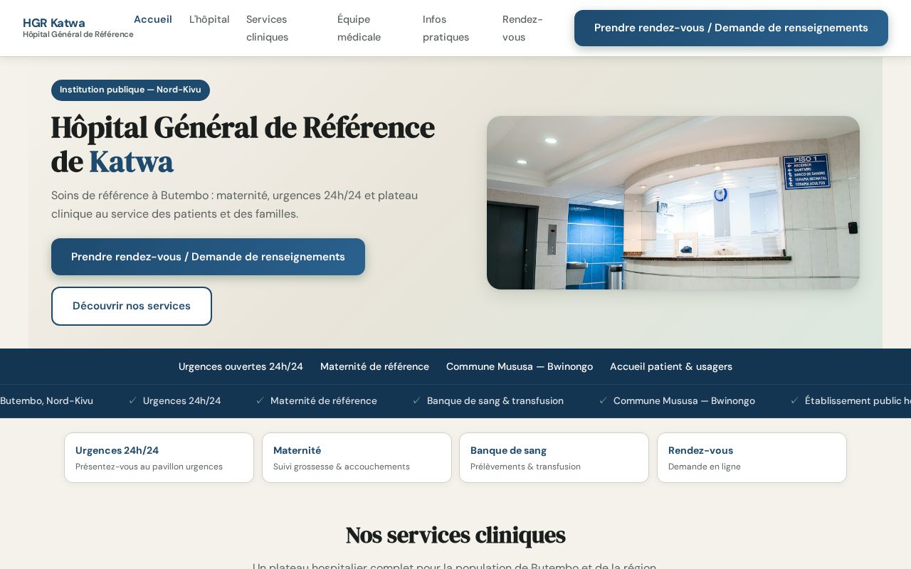 Preview of MedLink Butembo