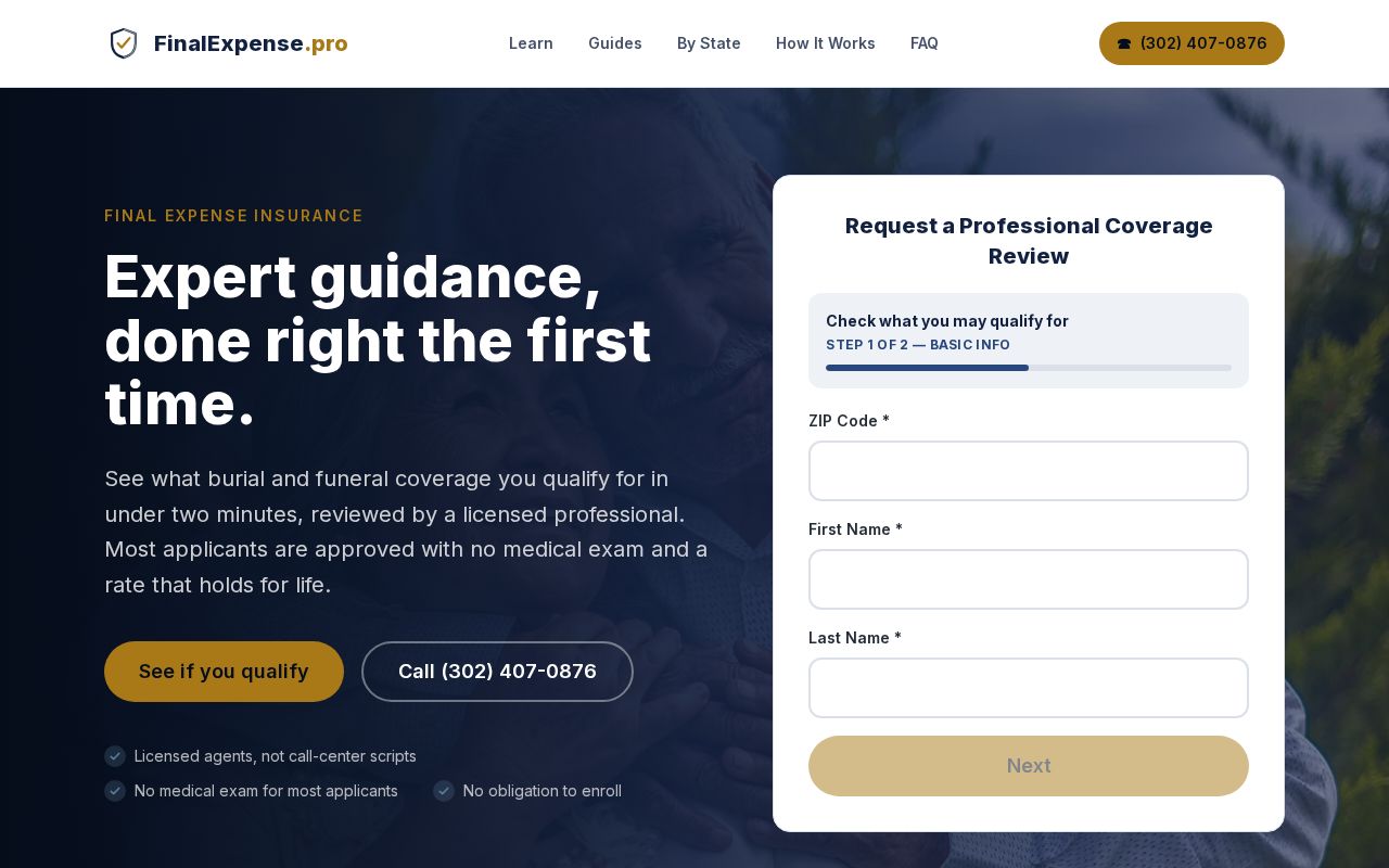 Preview of FinalExpense Pro