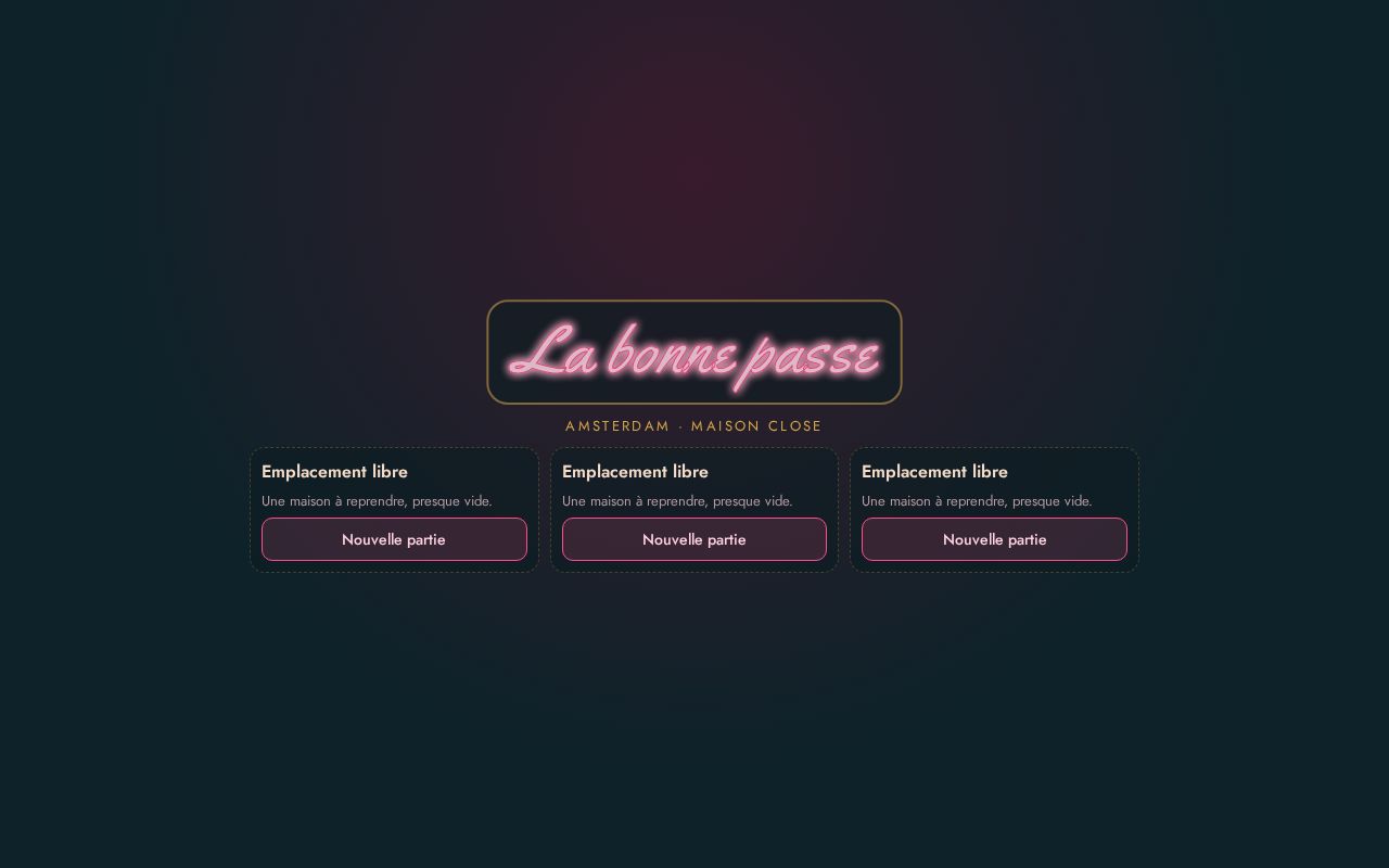 Preview of La Bonne Passe