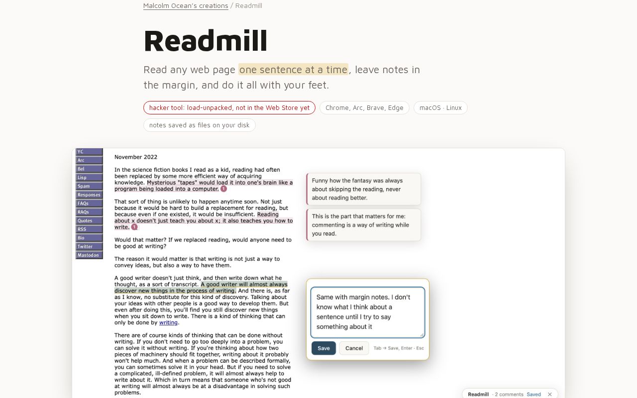 Preview of Readmill
