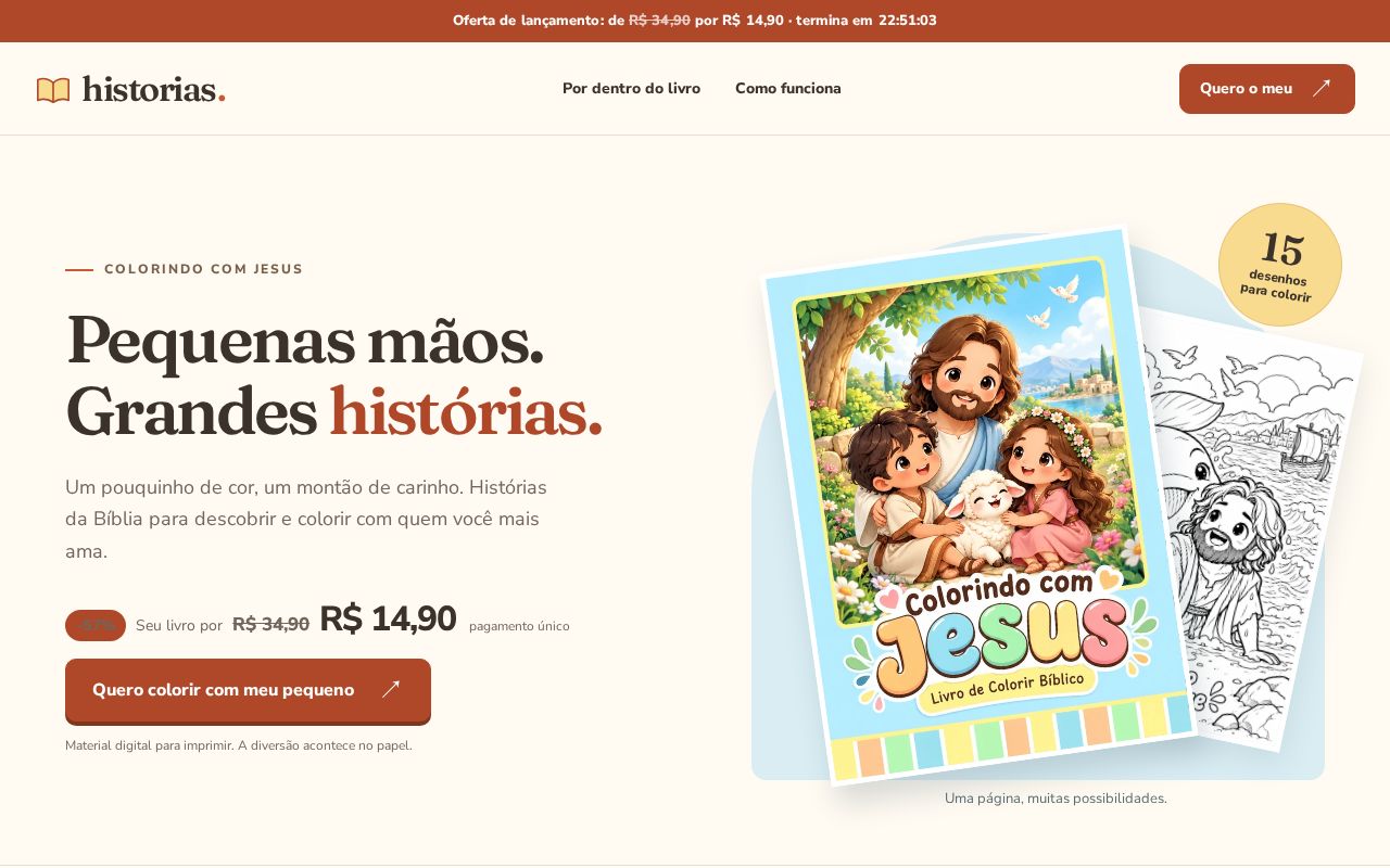 Preview of Historinhas
