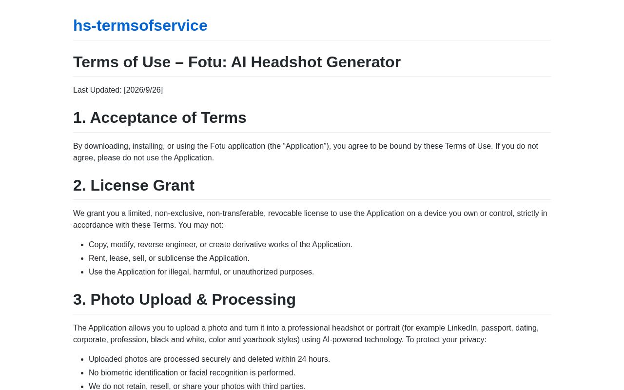 Preview of Hs Termsofservice
